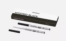 Genuine Montblanc Ballpoint Pen Refills, Mystery Black Broad Point, #MB128212