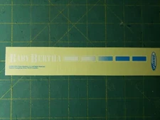 Estes Baby Bertha Decal Sheet