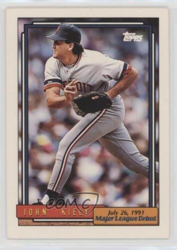 1991-92 Topps Major League Debut 1991 Box Set John Kiely #99