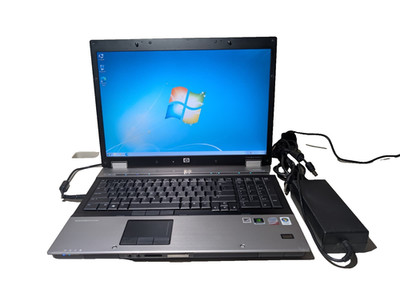 17'' HP EliteBook 8730W | C2D 4GB RAM 256GB SSD | Bluray FHD+ NVIDIA Win 7 32-Bit