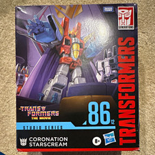 Hasbro Transformers Studio Series 86 Coronation Starscream Transforming