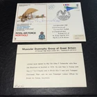 RAF FDC RAF Northolt signed by WW1 RFC Shorthorn pilot Wg Cdr Giles Turberville