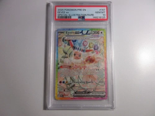 PSA 10 Eevee EX Special Illustration Rare Prismatic Evolutions Pokemon Card