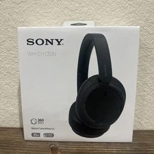 Sony WH-CH720N Wireless Over-Ear Headphones - Black