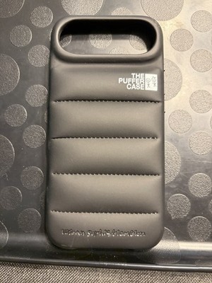 Urban Sophistication Puffer Black Fitted Case Skin Cell Phone Case for iPhone