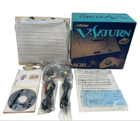 Sega Saturn console V Saturn RG-JX2 Christmas Knights Winter Limited Edition