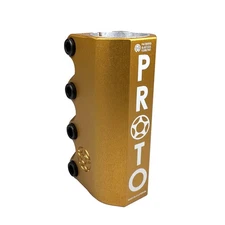 Proto Full-Knuckle SCS V3 Clamp 4" - Gold (Oversized)