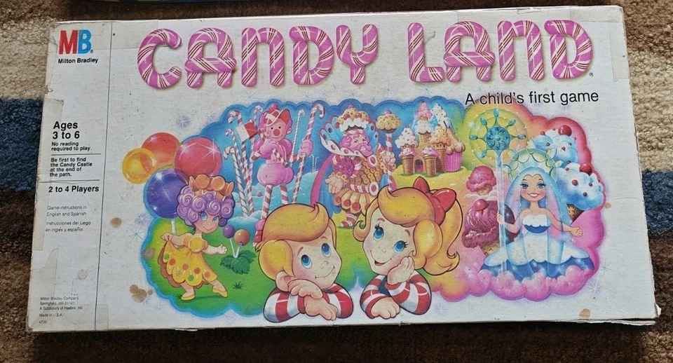 Candy Land  A Child's First board game Vintage 1984 Milton Bradley Complete VGUC - Image 2 of 3