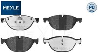 Meyle 0252504519/PD Bremsbelagsatz FüR Scheibenbremse Bremsbelagsatz FüR BMW
