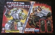 Transformers X G.I. Joe Collaborative Autobot Kup Triple T Tank Hasbro Slaughter