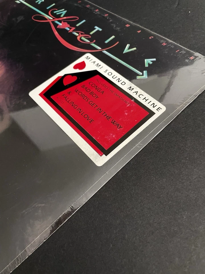 New Sealed Gloria Estefan Miami Sound Machine Primitive Love LP Vinyl FE 40131 - Image 2 of 4