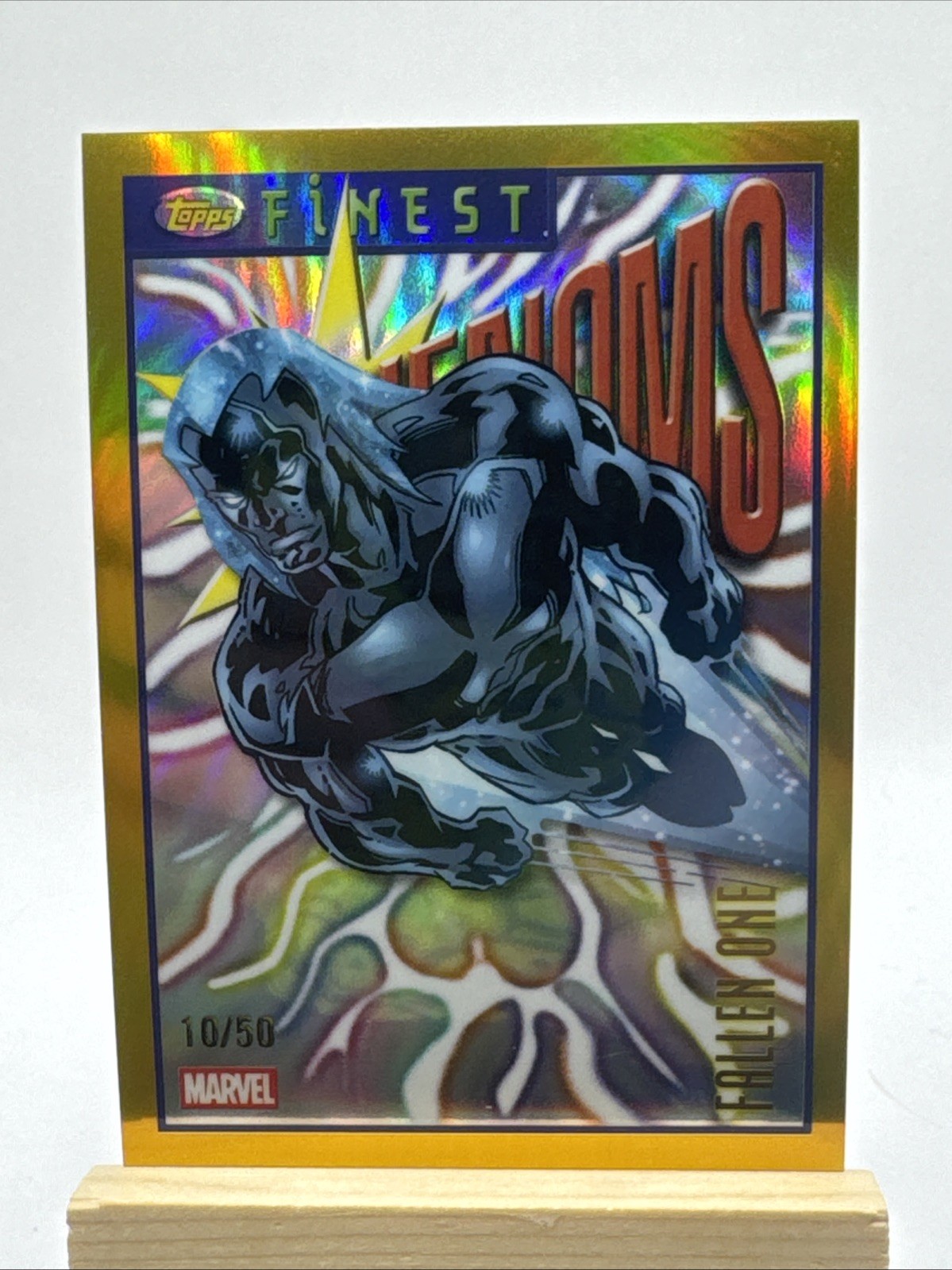 2026 Topps Finest Fantastic Four Phenoms Fallen One Gold Refractor /50 Tf-031