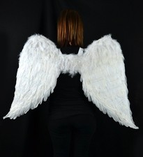 Touch of Nature 11008 Adult Angel Wing in White with Elastic 43x27",