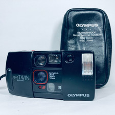 NEAR MINT Olympus AF-1 Twin QD Point  Shoot 35mm Film Camera From JAPAN