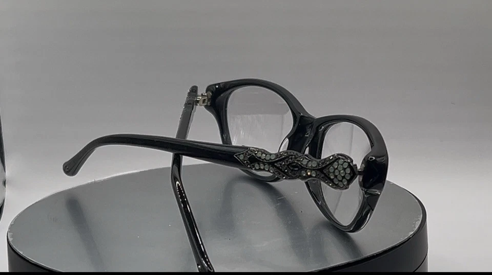 Gafas para mujer Judith Leiber JL 1632 hechas en Japón 53 17-140 marco solo nuevas Foto 4 de 4