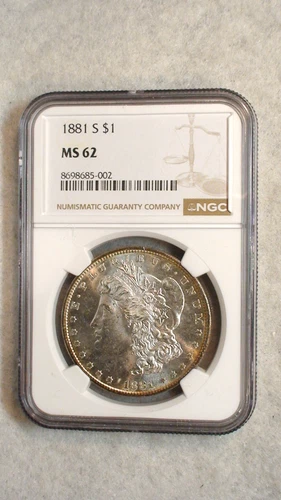 1881-S Morgan Dollar — photo from another recent sale