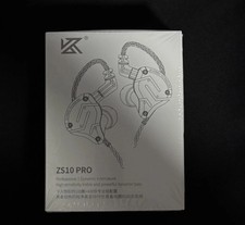 KZ ZS10 Pro, Linsoul 4BA 1DD 5 Driver in-Ear HiFi Earphones w/o mic, Black