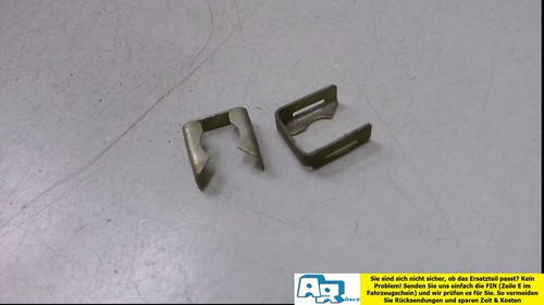 2X Feder Klammer Halter Einspritzventil 25313846 Opel Astra Cabrio 1.8 16V G