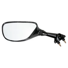 Emgo Factory Style Mirror - Carbon Fiber - Left - 20-29634