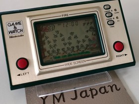 Nintendo FR-27 Game and Watch Fire Tested Works Japan Used Vintage #09661329