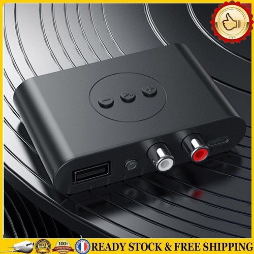 Wireless Audio Adapter Convenient NFC Bluetooth-Compatible5.2 Portable for Car *