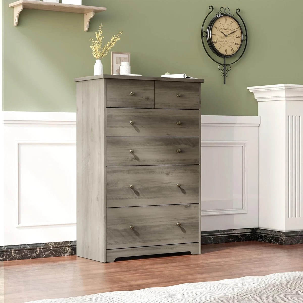 ikea hemnes dresser grey Gray - Dressers & Chests of Drawers - New York, New York | Facebook Marketplace High tapered legs create a light and airy expression and make it easier for you to vacuum under your chest of drawers Hemnes IKEA Gray Computer Desk
