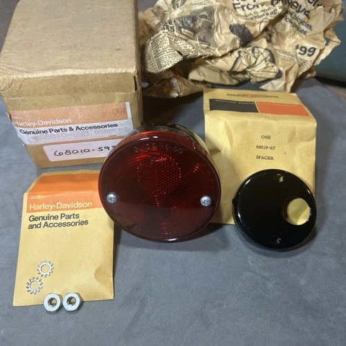 Harley Davidson Aermacchi Tail Light Assembly M50 M65 Rapido ML Sprint 68010-59B
