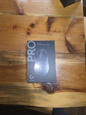 Logitech PRO X SUPERLIGHT 2 DEX Wireless Optical Gaming Mouse Black 44000 DPI