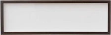 12x6 Shadow Box Brown Walnut Finish Solid Wood Display Frame | 0.875 Inch Mouldi