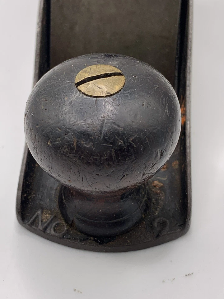 Early Stanley No.2 Plane L.Bailey - Needs Iron - Rare Vintage Tool - Image 4 of 4