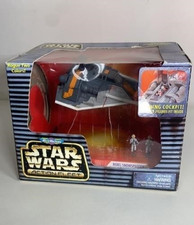 VINTAGE 1997 Star Wars Action Fleet REBEL SNOWSPEEDER Rogue Two Colors MIB
