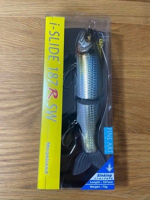 Megabass i-SLIDE 187R SW Sinking Model 70g big baits Fishing Lure Hard Lure Fly
