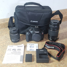 Canon EOS Rebel T7 24.1MP Digital Camera w/ 1...