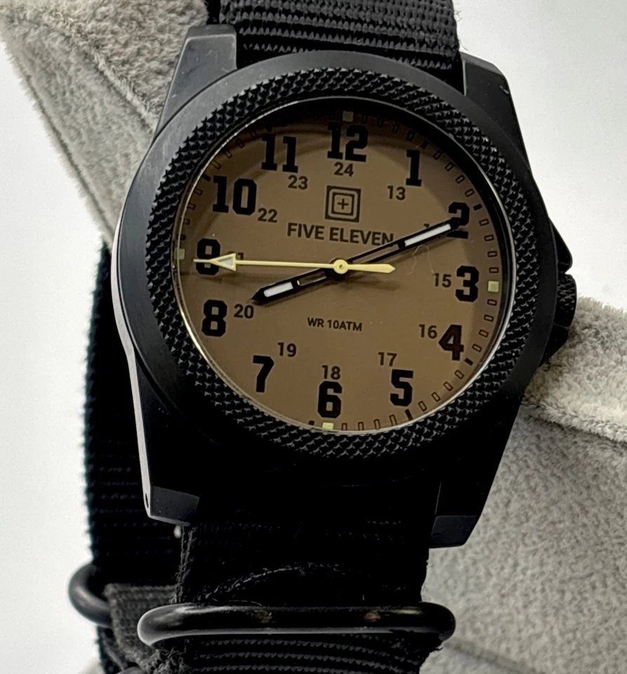 5.11 Tactical Field Ops, Pathfinder, Negro, Banda Negra de Nylon Resistente. Swiss Movem Foto 2 de 4