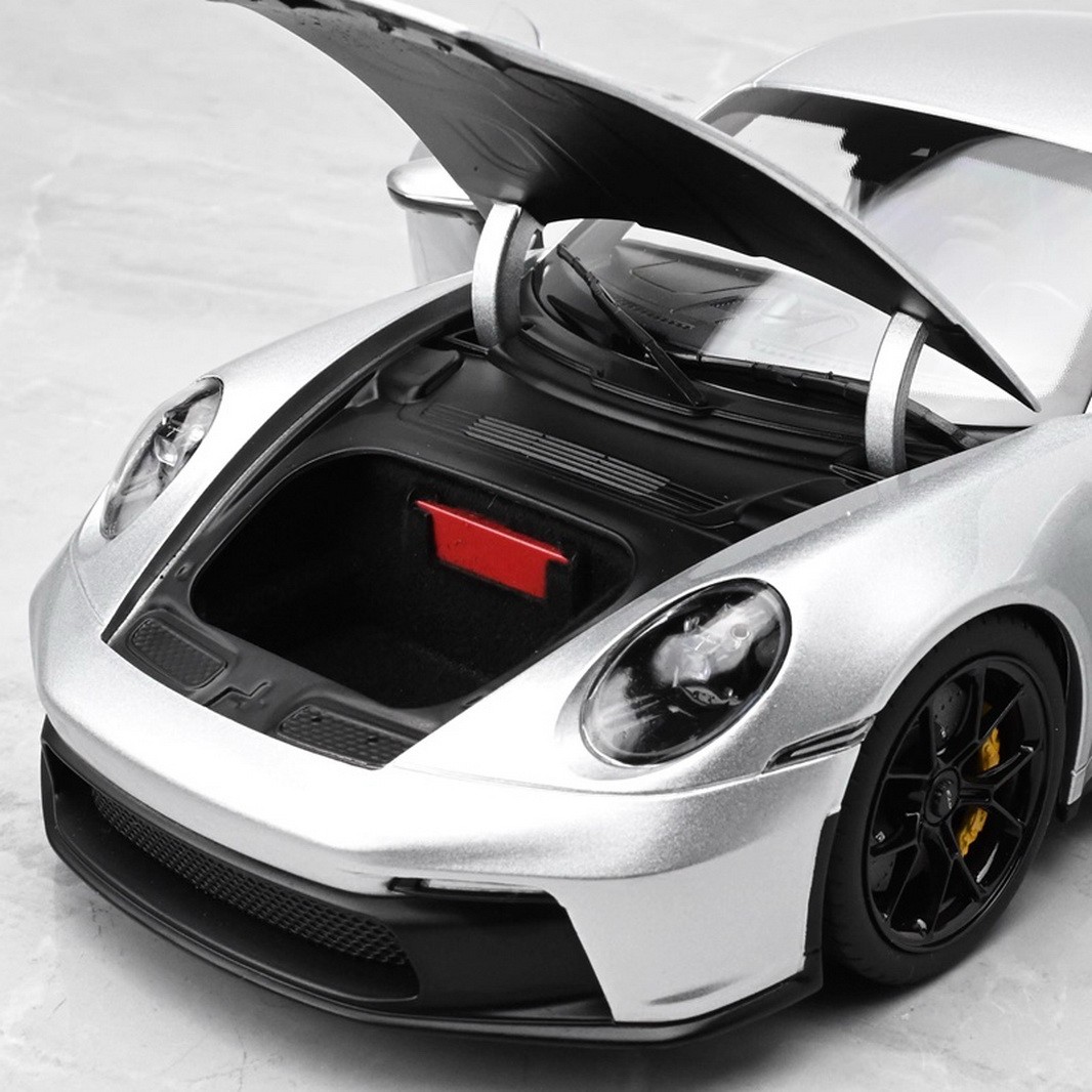 ミニカー Norev 1/18 Porsche 911 GT3 2021 Silver 1/18 Porsche 911 992 GT3 2021 Norev 187313 Silver Diecast