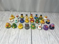 24pcs Rubber Ducks Bulk Bath Toys Party Favors Pool Jeep Ducking Decor Gift