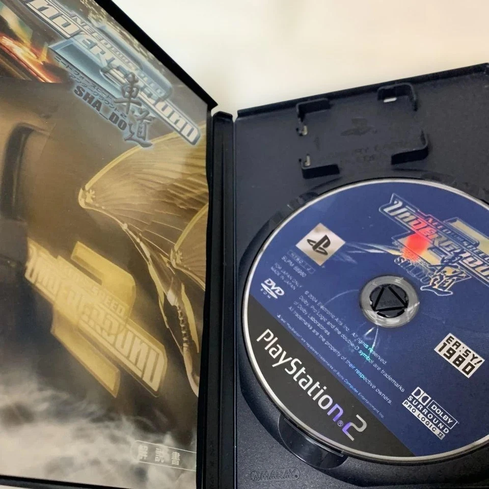 Need For Speed Underground Sha Do PlayStation 2 PS2 JAPAN - Image 3 of 3