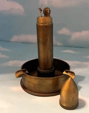 Germany Trench Art Ashtray and Lighter combination