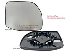 Non-Heated Door Mirror Glass for Ford Maverick 2022-2024 Passenger Right Side