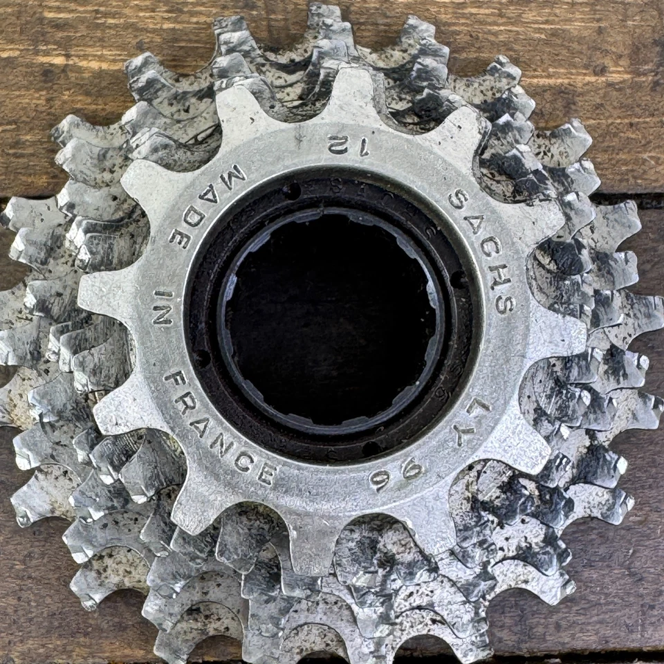 De colección Sachs Maillard LY 96 21t Rueda Libre 21 Dientes 7 Velocidades 12 Dientes Marrón Campy Foto 3 de 4