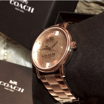 ??Coach® Super Gorgeous RoseGold Swarovski Watch?? COACH Ladies main image 3