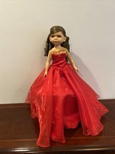 20" Quince Anos Quinceanera Last Doll Red Dress Centerpiece ~Red~