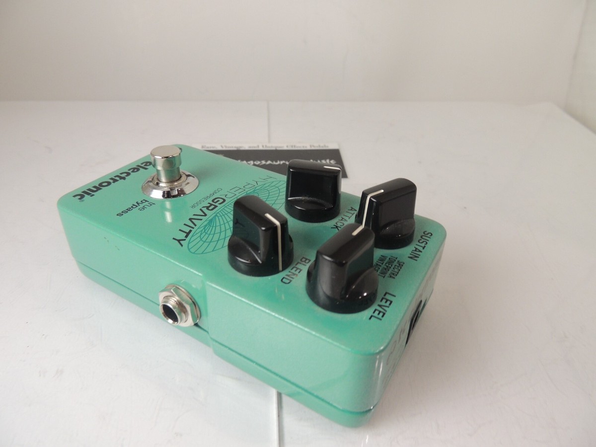 TC Electronics Hypergravity Compressor Effects Pedal Guitar