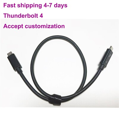 Thunderbolt 4 USB C Type-C Cord 40Gbps 8K UHD Video Display Fast Charger Cable