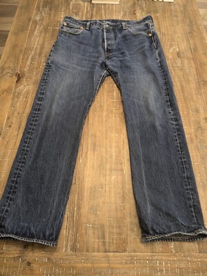 LEVI' S  501 DENIM JEANS MEN'S SIZE W36 L32 
