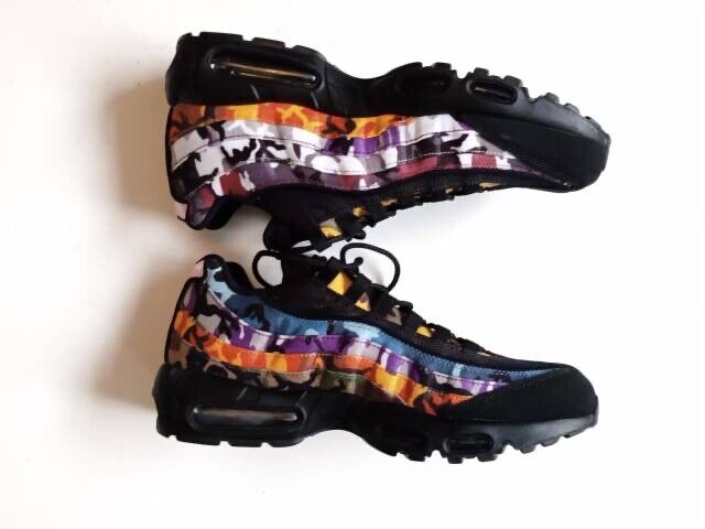 Nike Air Max 95 ERDL Party AR4473-001 Black Camo Multi color Nike Air Max 95 ERDL Party AR4473-001 Black Camo Multi color
