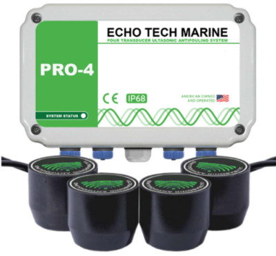 Echo Tech PRO-4 (12V) Ultrasonic Antifouling System | eBay