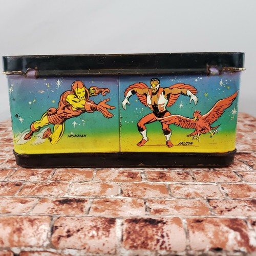 Pranzo in metallo Marvel Super Heroes 1976 - Foto 5 di 7