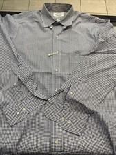 Vintge Pinpoint Oxford Button Up Size 15.5-32/33 Arrow Fairfield Made In USA