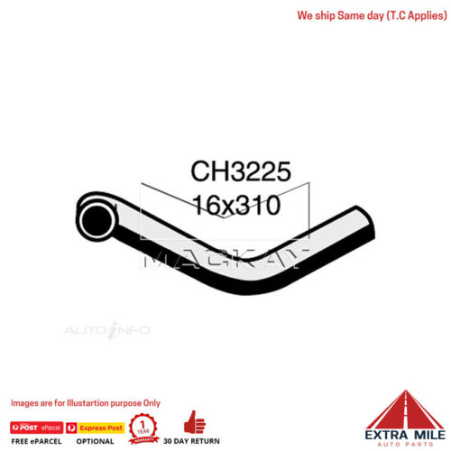 CH3225 Heater Hose for Toyota LandCruiser HJ75R 4.0L I6 Diesel Manual & Auto - Afbeelding 1 van 5
